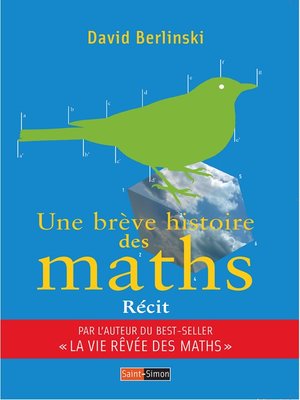 cover image of Une brève histoire des maths